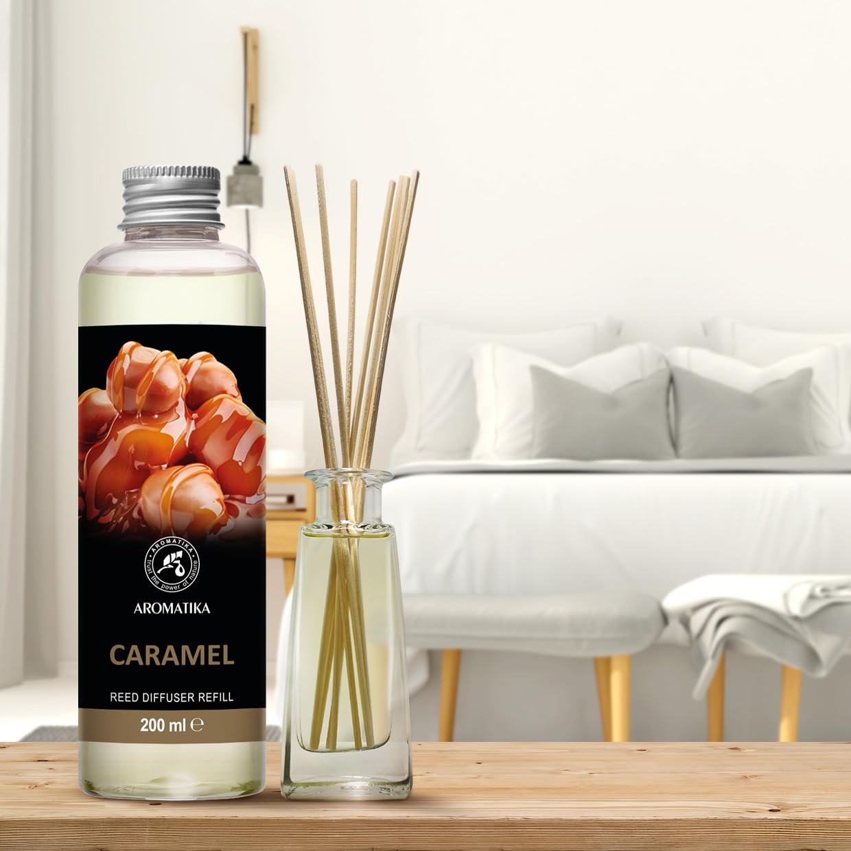 aromatika-raumduft-diffuser-nachf-ller-karamell-200-ml-refill image 4