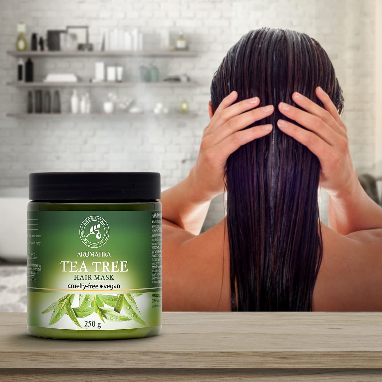 aromatika-haarmaske-teebaum-l-mit-argan-und-oliven-l-250-g-sulfatfrei image 5