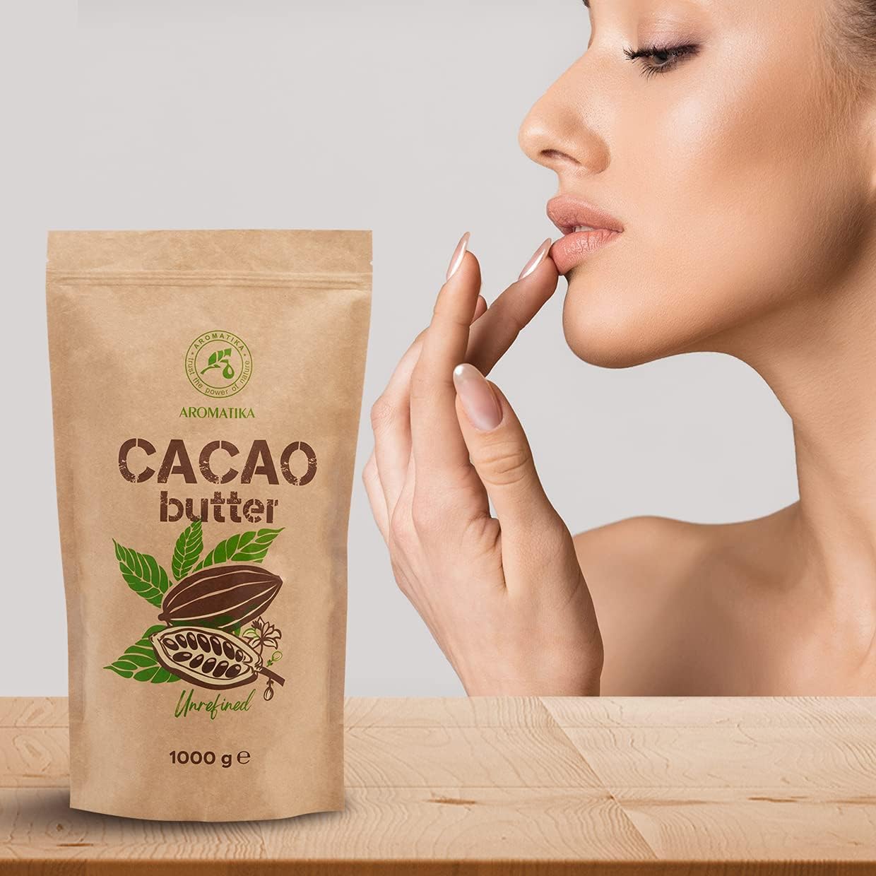 aromatika-cacao-butter-1000-g-kakaobutter-unraffiniert-theobroma-cacao image 8
