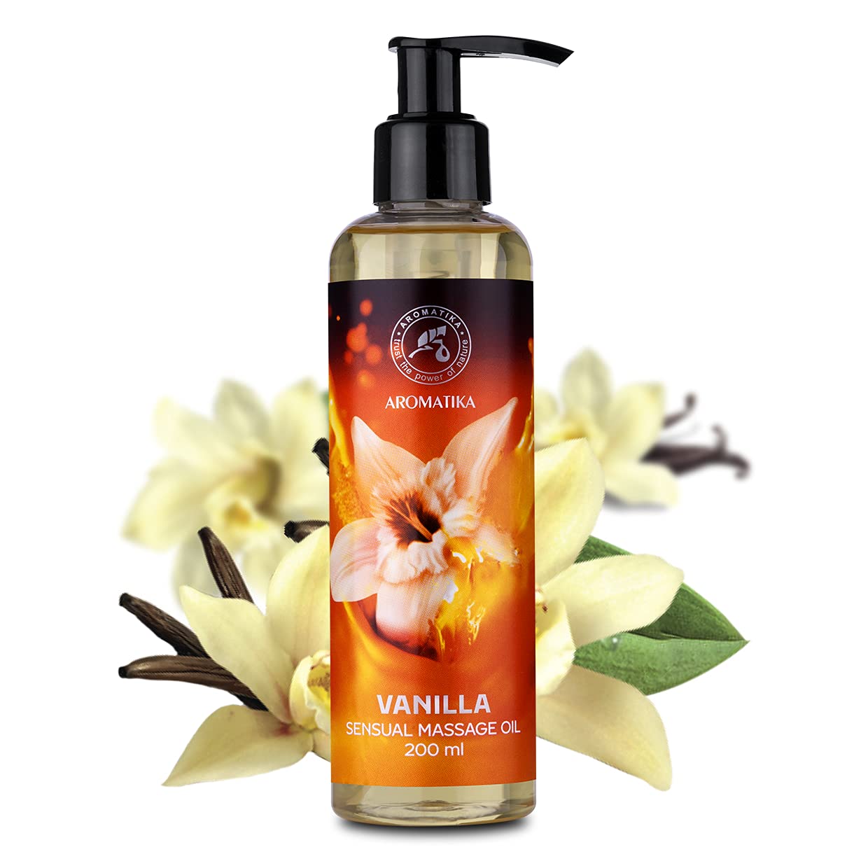 aromatika-sinnliches-massage-l-vanille-200-ml-essbar image 2