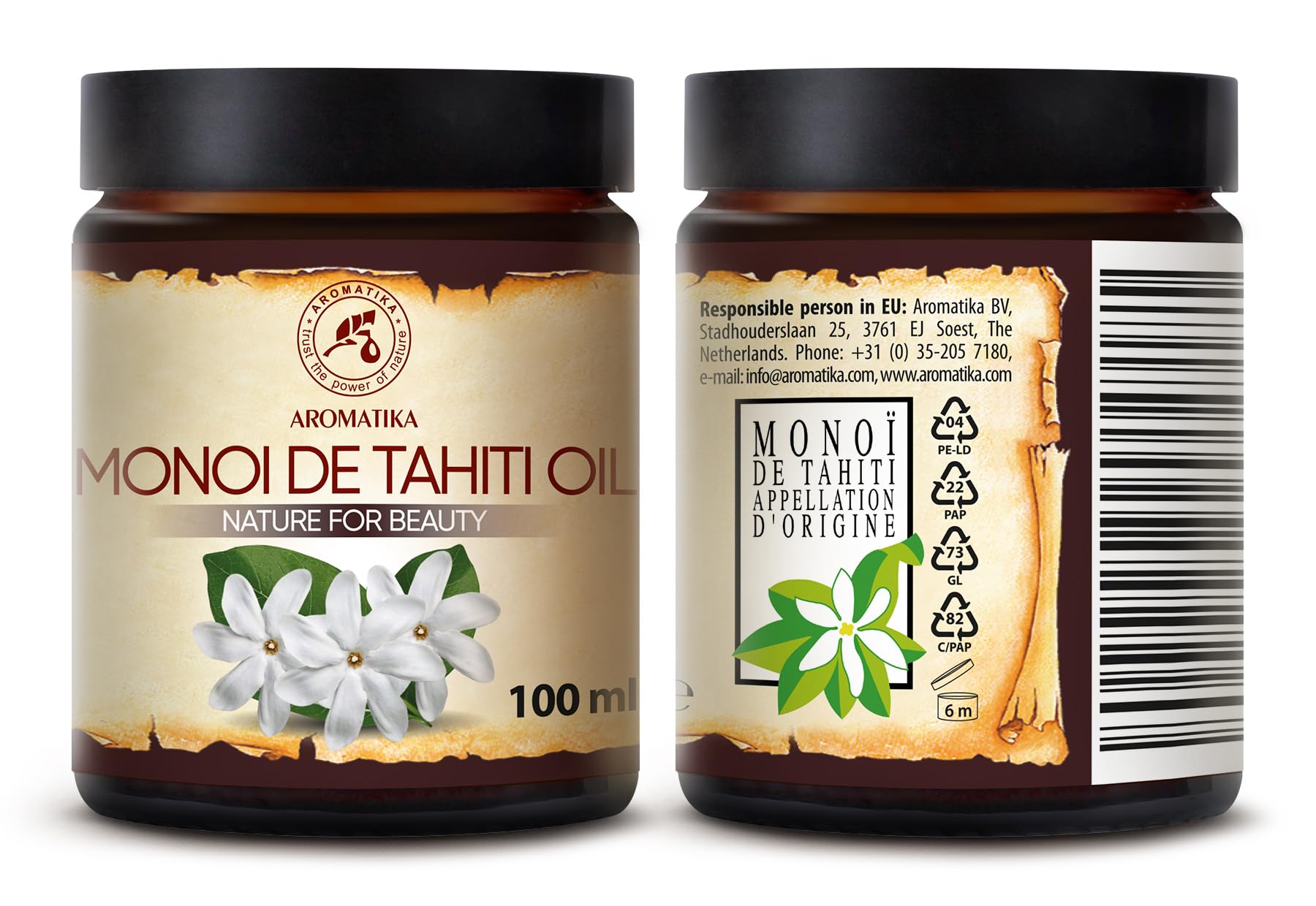 aromatika-monoi-de-tahiti-l-100-ml-gardenie-kokos-k-rper-l image 2
