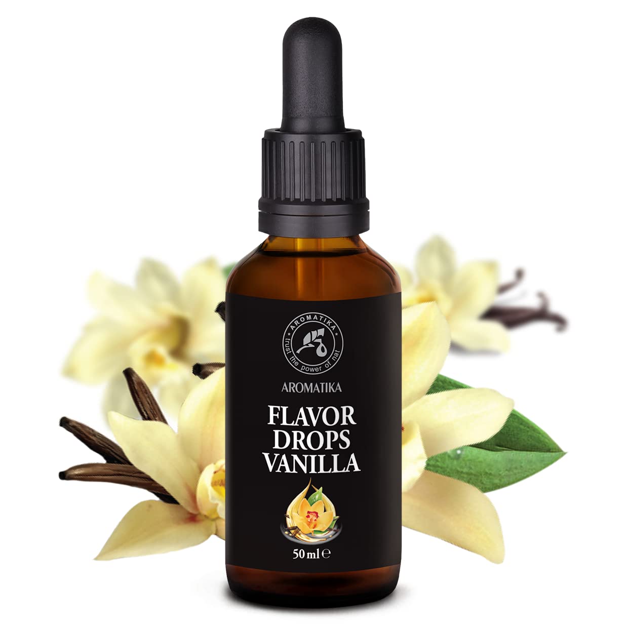 aromatika-flavour-drops-vanille-50ml-kalorienfreie-geschmackstropfen-vegan image 2