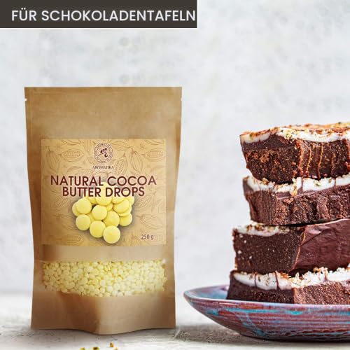 aromatika-kakaobutter-chips-250-g-theobroma-cacao-pellets image 8