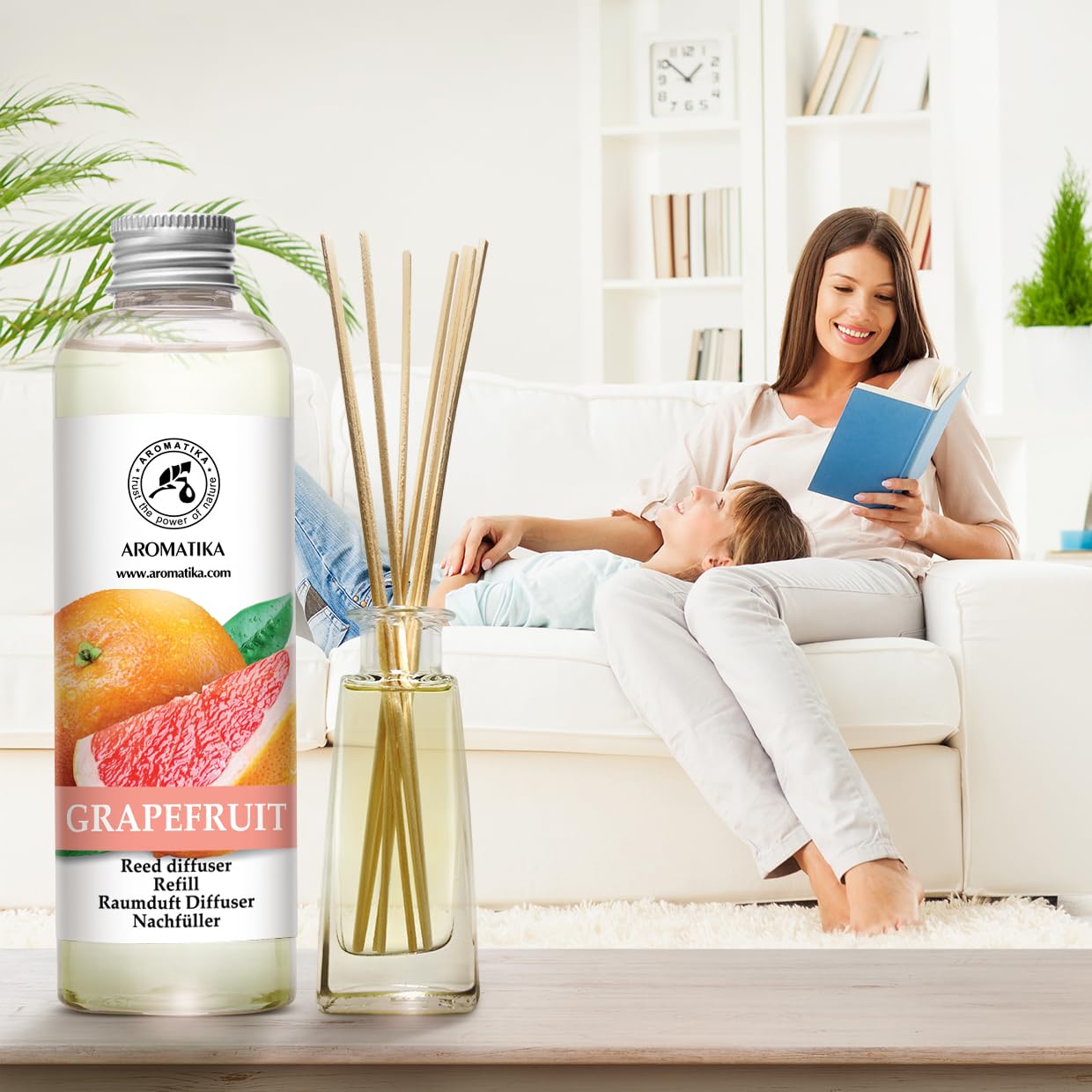 aromatika-raumduft-nachf-llflasche-grapefruit-200ml-diffuser-refill image 7