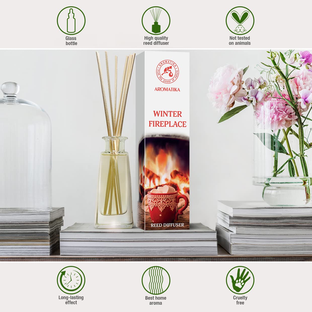 aromatika-winter-kaminfeuer-reed-diffuser-100ml-mit-st-bchen image 6