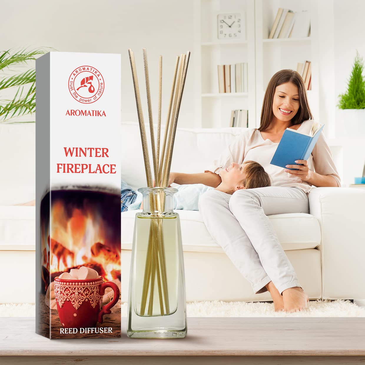 aromatika-winter-kaminfeuer-reed-diffuser-100ml-mit-st-bchen image 7