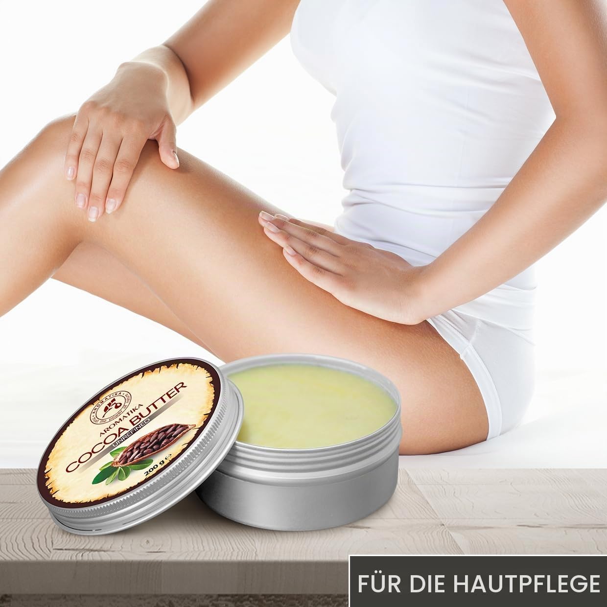 aromatika-kakaobutter-unraffiniert-200-g-nativ-rein image 5