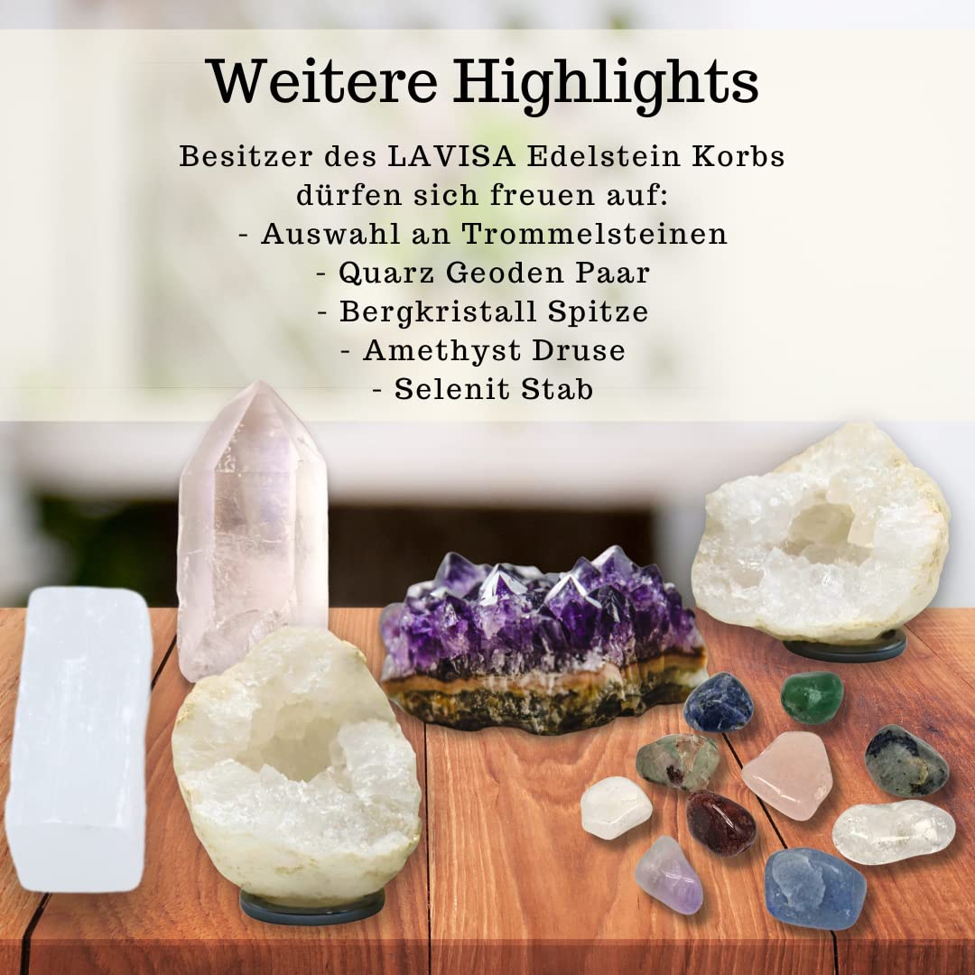 lavisa-edelstein-geschenk-korb-ei-set-amethyst-quarz-heilsteine image 5