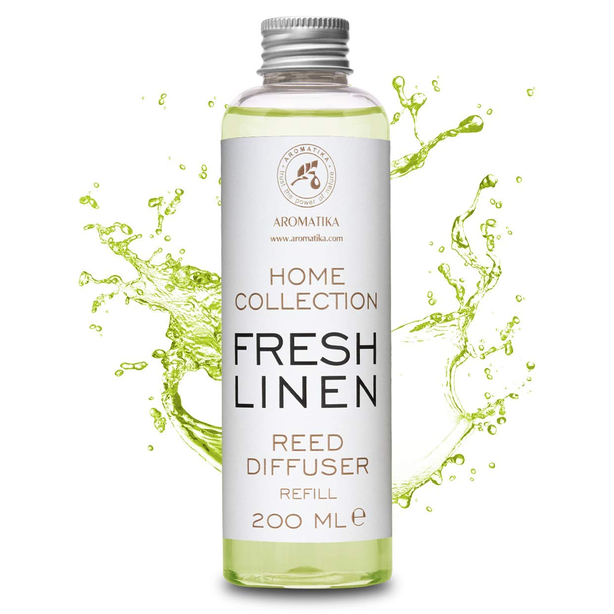 aromatika-raumduft-nachf-llflasche-frische-w-sche-200-ml-f-r-duftdiffusor image 2