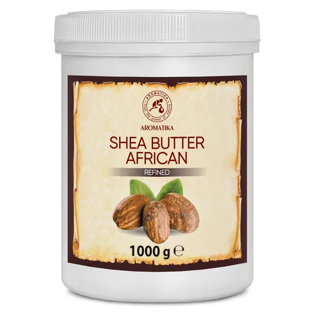 aromatika-shea-butter-1000g-raffinierte-karit-k-rperbutter image 1