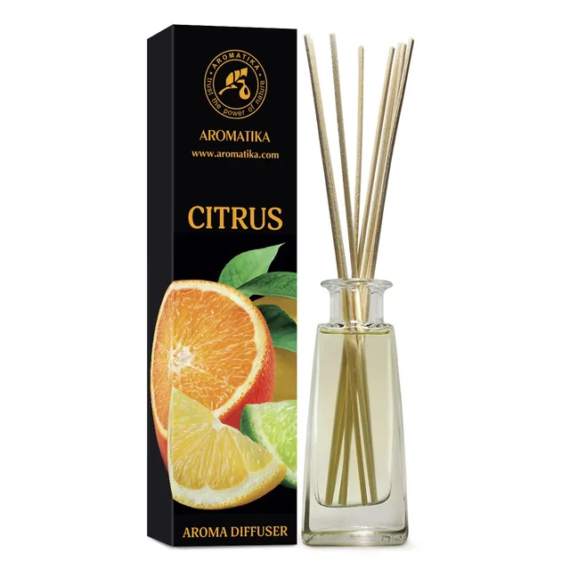 aromatika-raumduft-diffuser-zitrus-100ml-mit-st-bchen image 1