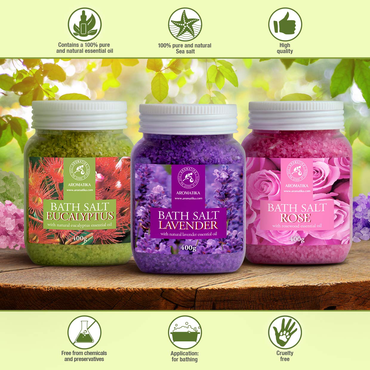 aromatika-badesalz-set-3x400-g-lavendel-rose-eukalyptus-aromabad image 2