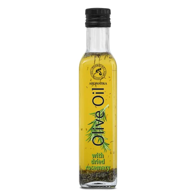 aromatika-oliven-l-mit-getrocknetem-rosmarin-250-ml-glasflasche image 1