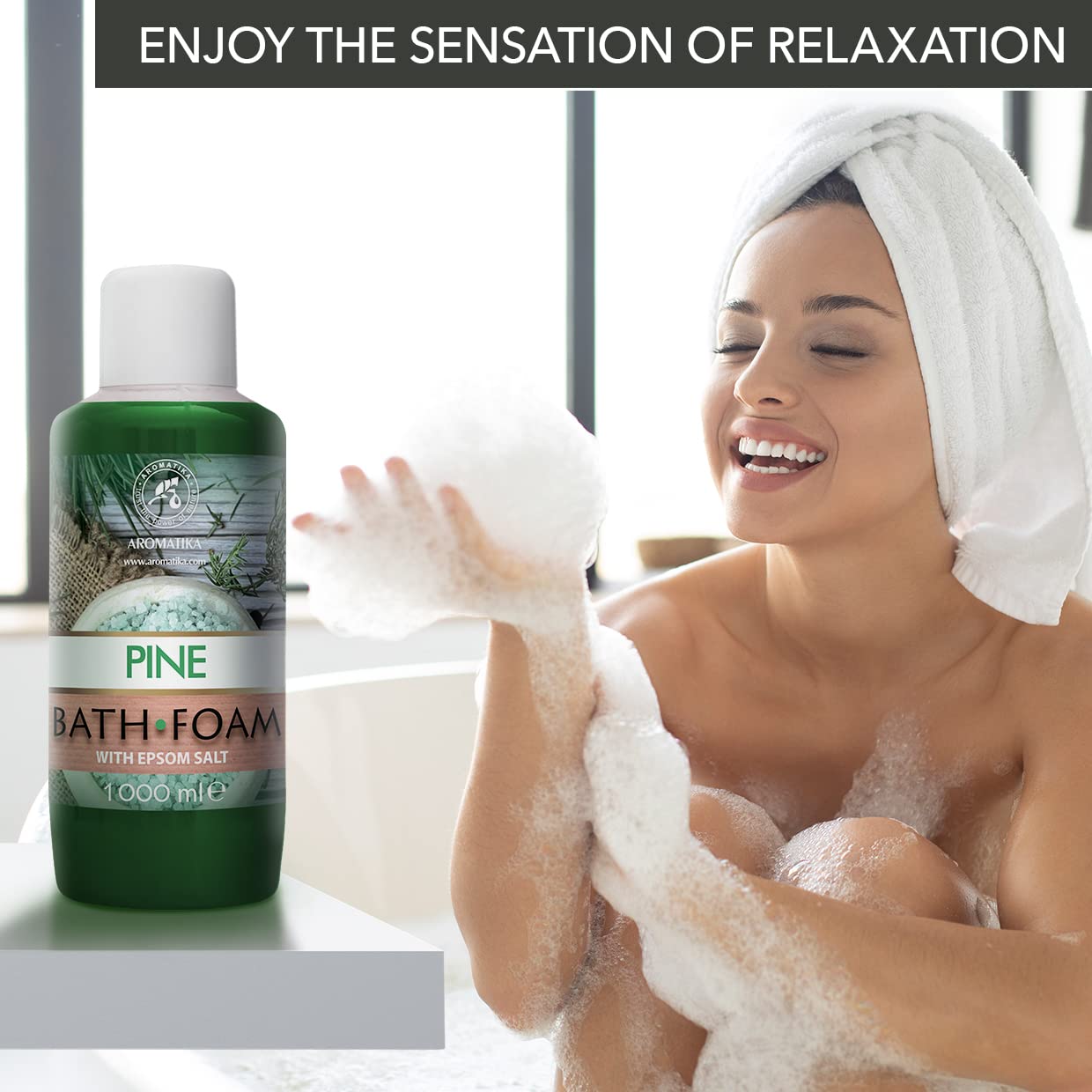 aromatika-badeschaum-kiefer-1000ml-mit-pine-l-und-epsom-salz image 5