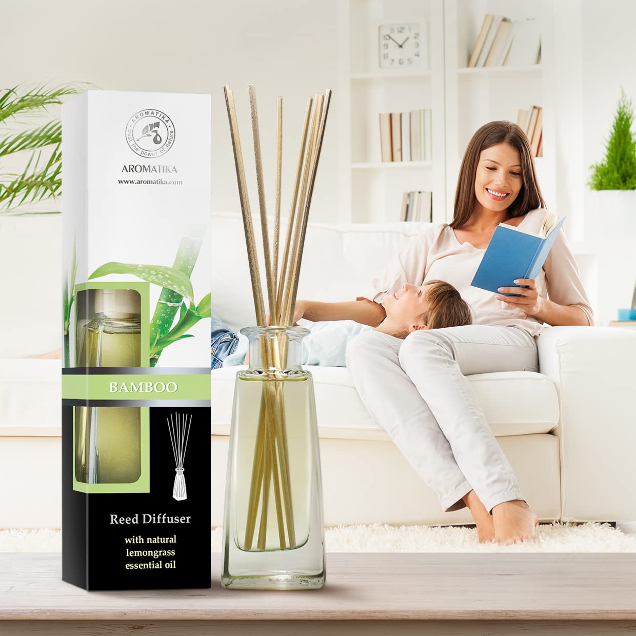 aromatika-bamboo-mit-lemongrass-raumduft-diffuser-100ml-mit-st-bchen image 4
