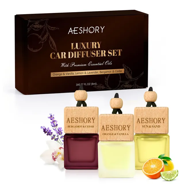 aeshory-auto-lufterfrischer-3x8-ml-zitrus-set-orange-vanille-zitrone-lavendel-be image 1