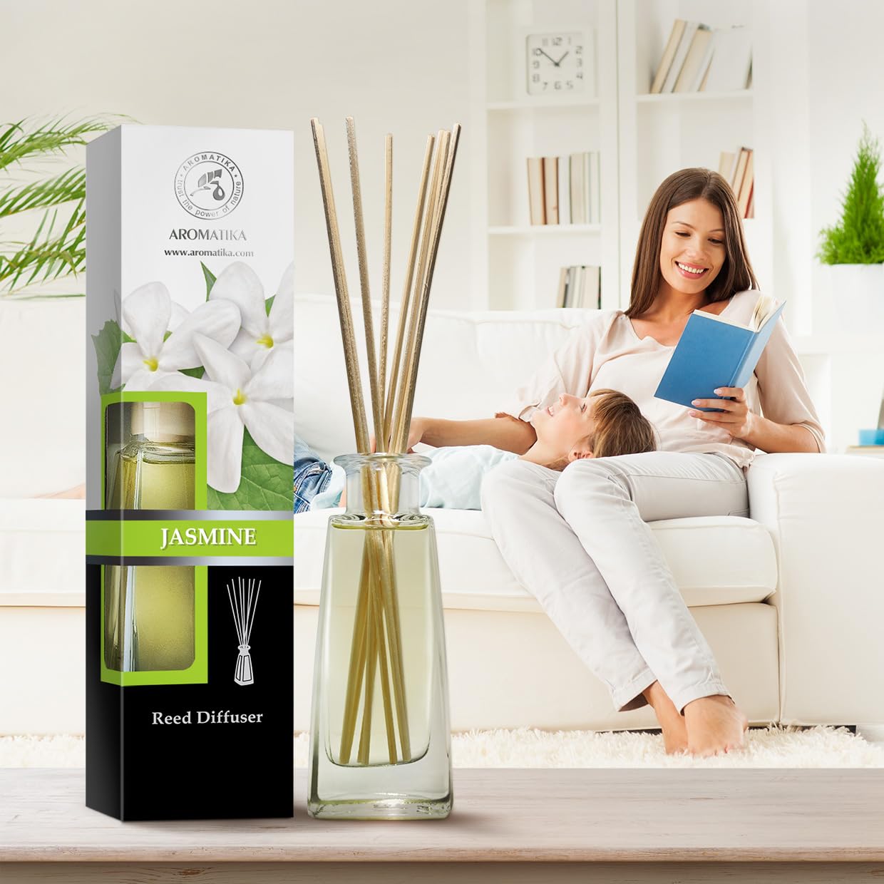 aromatika-raumduft-diffuser-jasmin-100ml-mit-st-bchen image 5