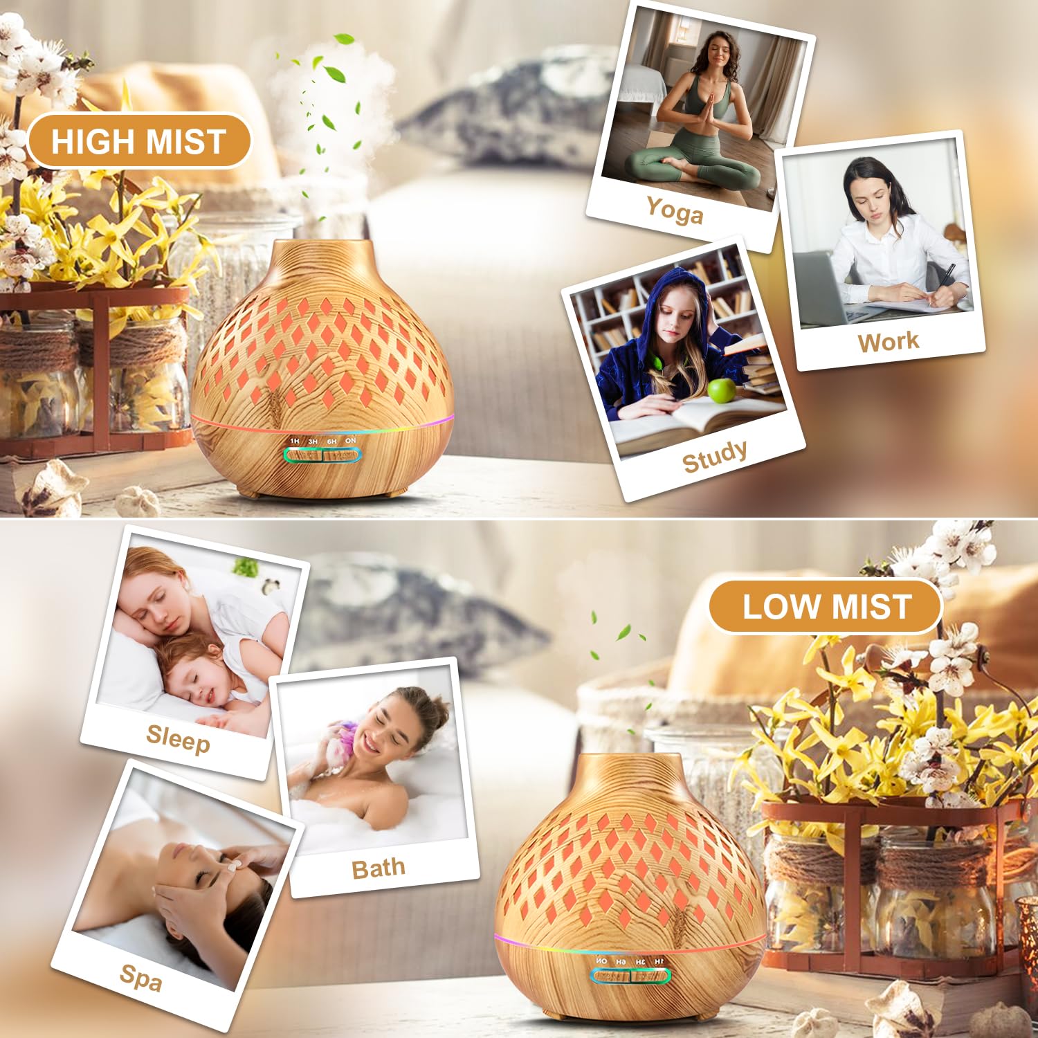 aeshory-aroma-diffuser-400-ml-mit-8x-10-ml-therischen-len-und-fernbedienung image 6