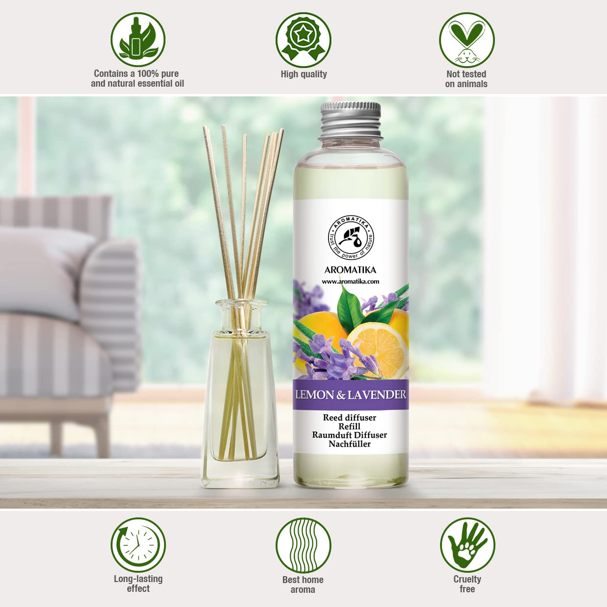 aromatika-raumduft-nachf-ller-zitrone-lavendel-200-ml image 5