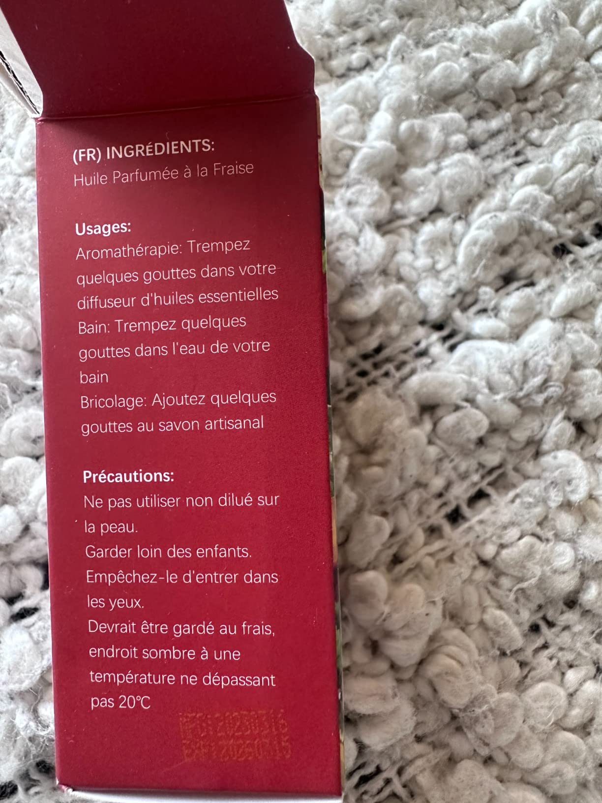 Riecht wie Erdbeereis