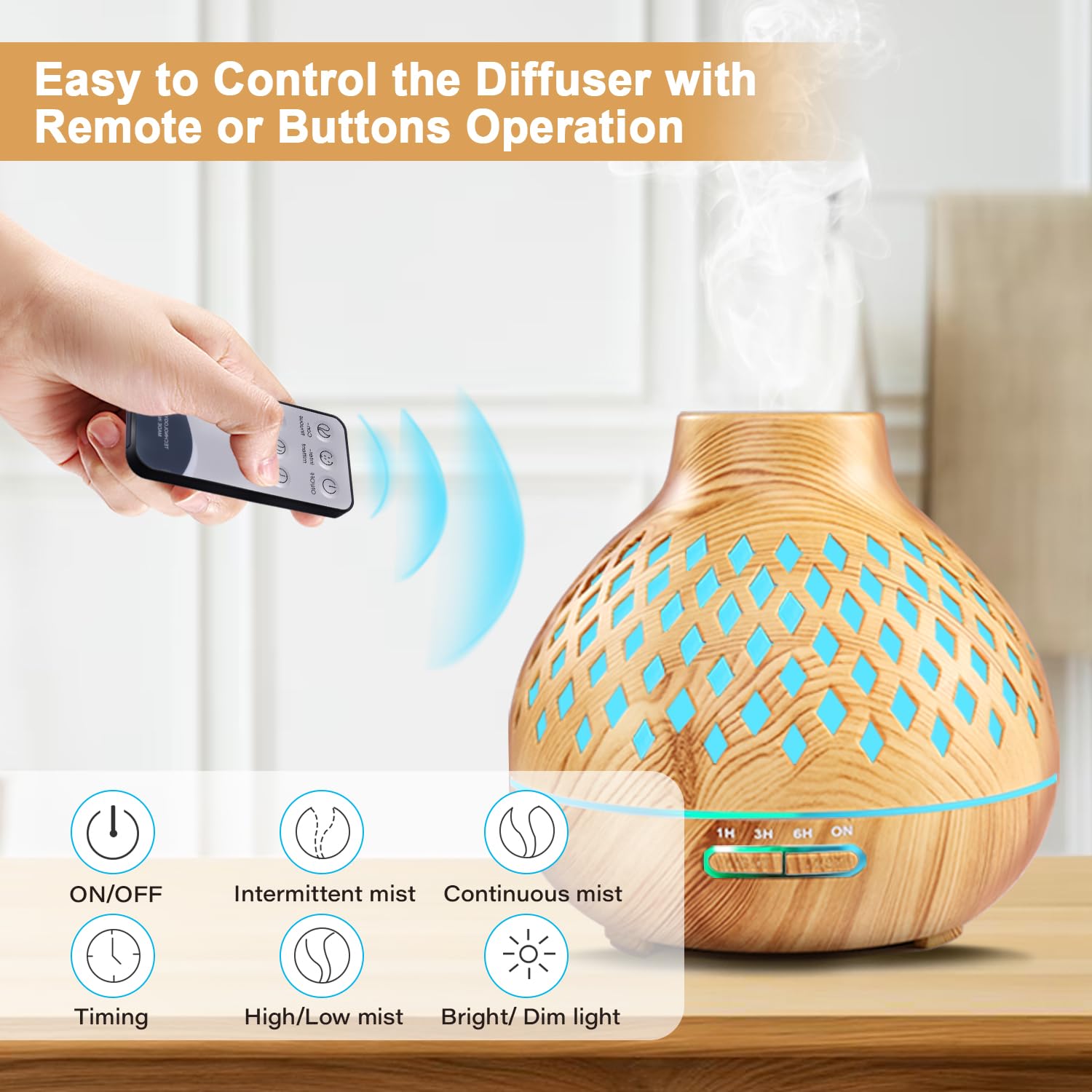 aeshory-aroma-diffuser-400-ml-mit-8x-10-ml-therischen-len-und-fernbedienung image 4