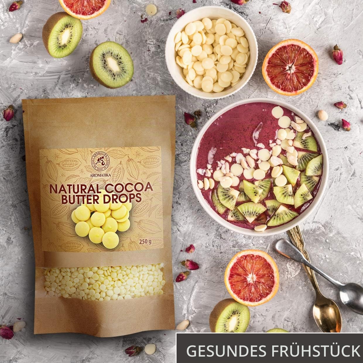 aromatika-kakaobutter-chips-250-g-theobroma-cacao-pellets image 4