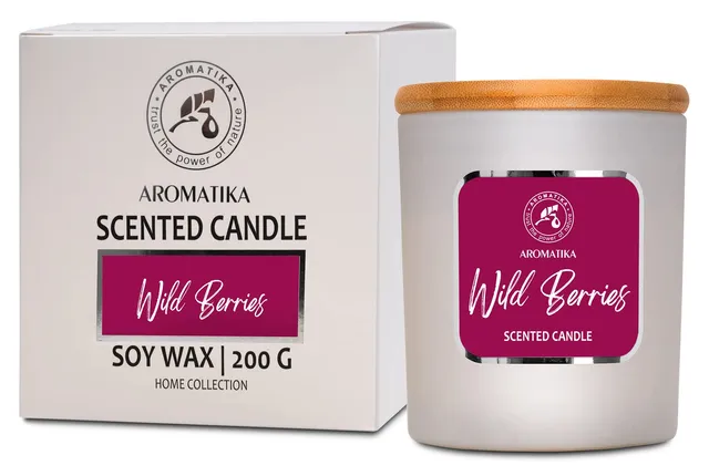 aromatika-duftkerze-wilde-beeren-200g image 1