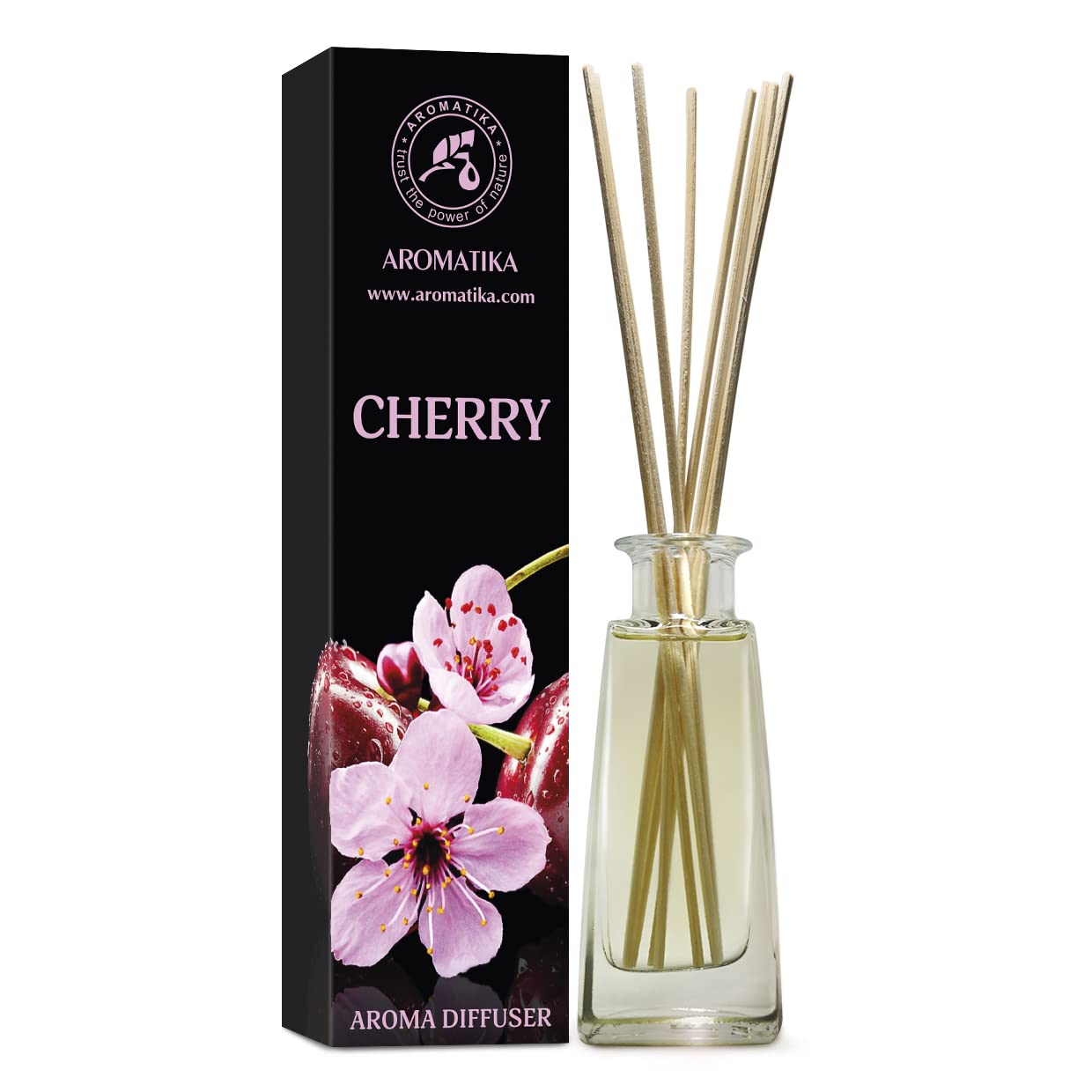 aromatika-duftst-bchen-kirschbaum-100ml-raumduft-diffuser-mit-8-st-bchen image 1